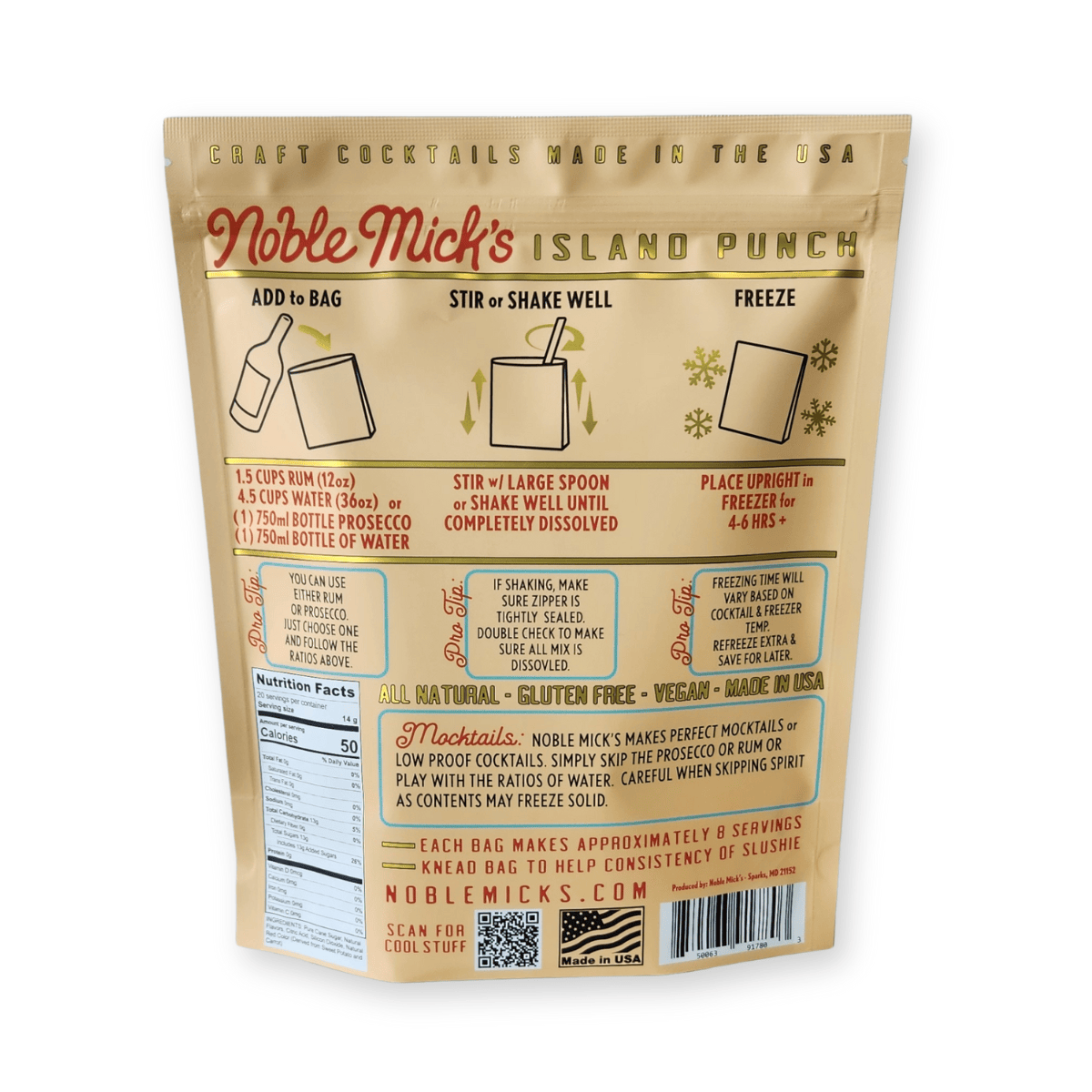 Island Punch Frozen Cocktail