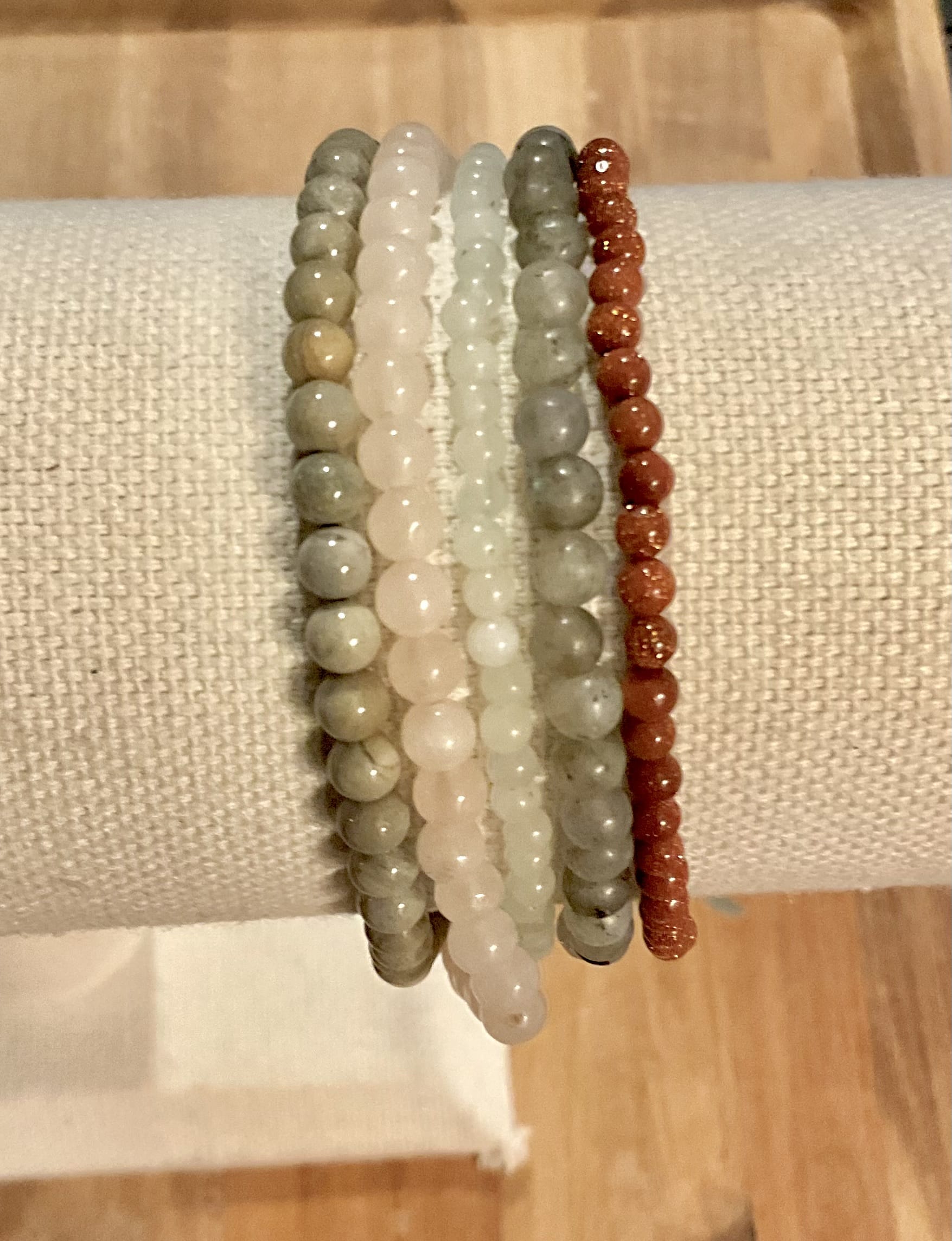 Jasper Stretch Bracelet Set