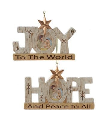 Joy & Hope Ornament