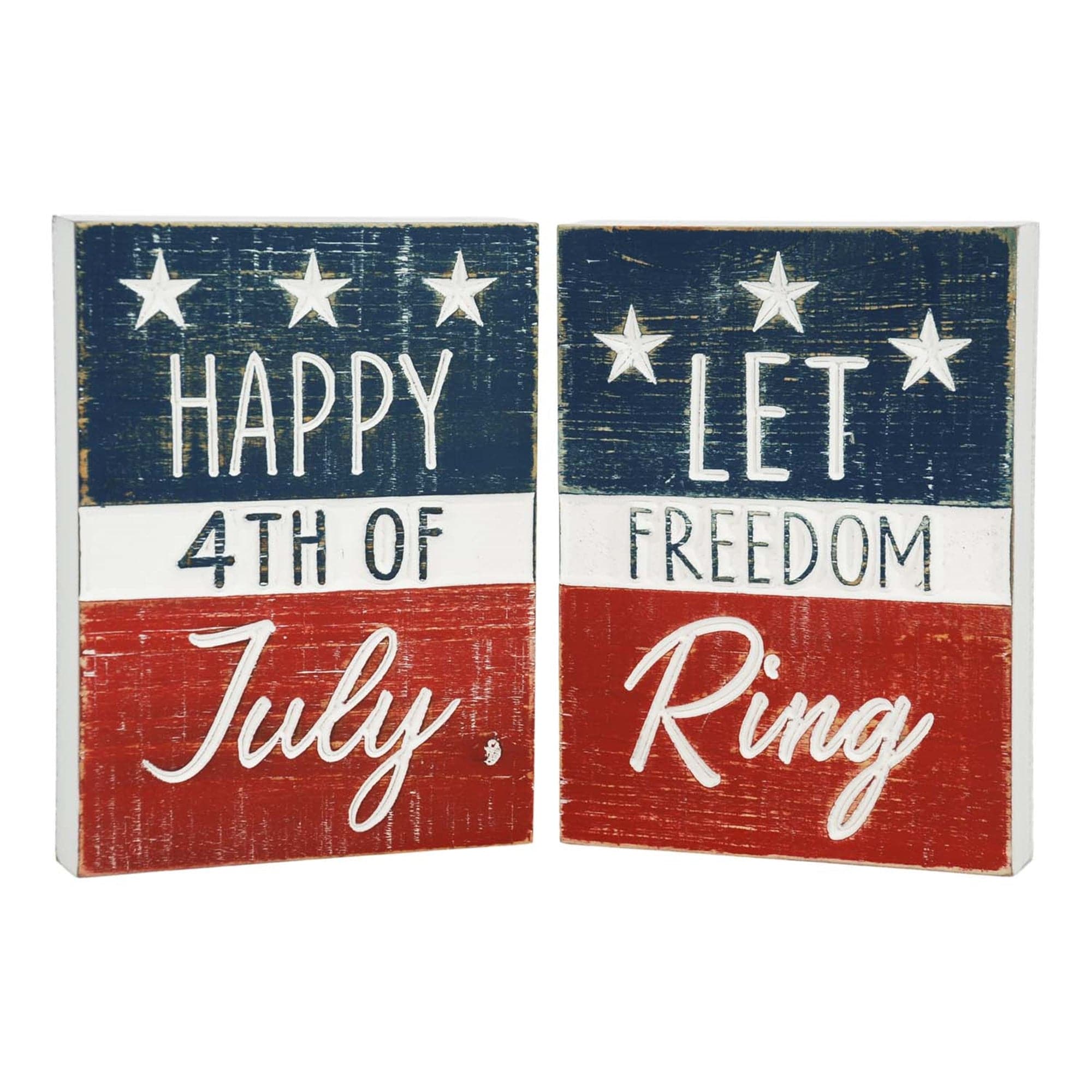 July 4th & Freedom Ring Americana Blocks