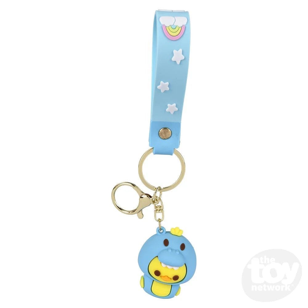 Kawaii Animal Wristlet Keychain