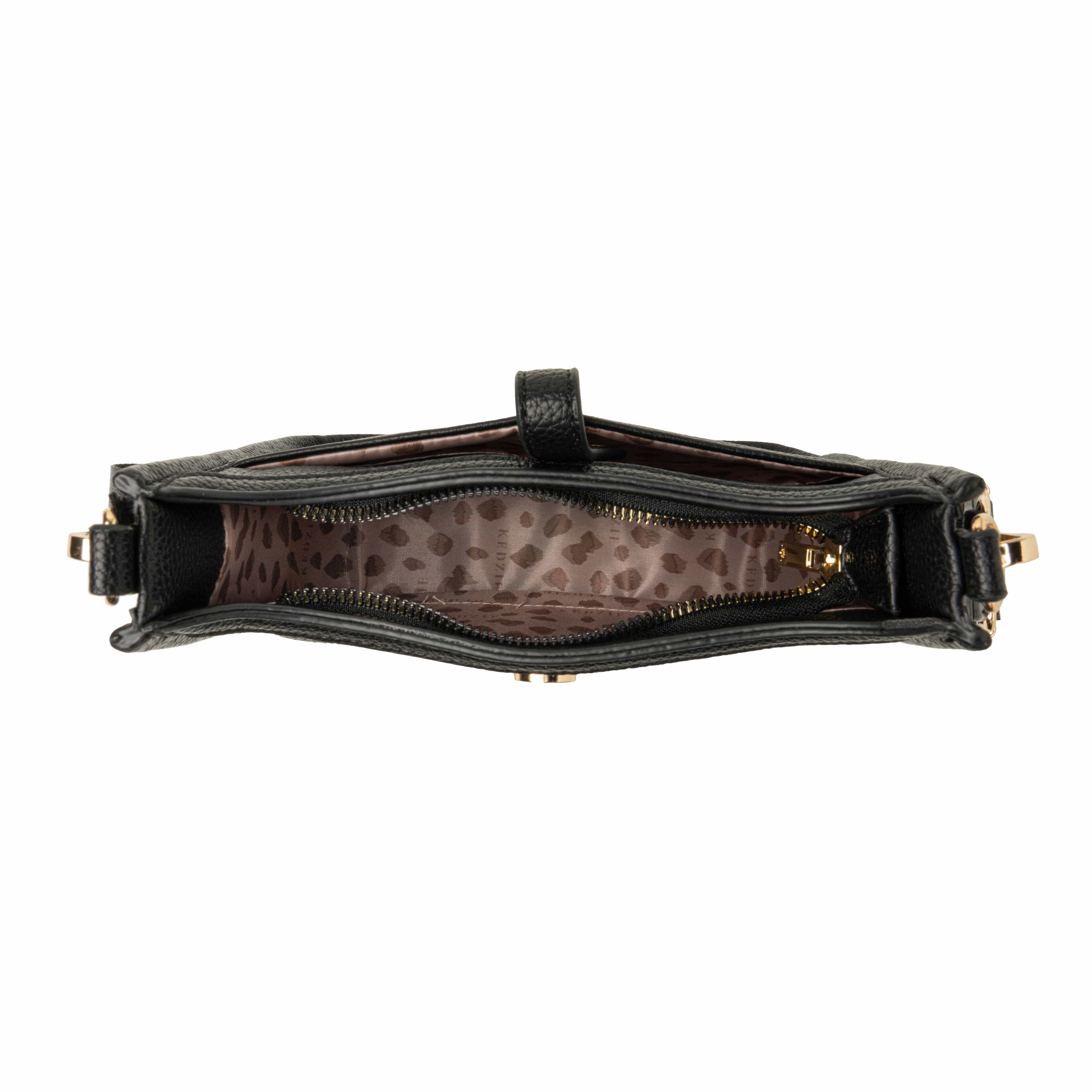 DM Merchandising Kedzie Bella Crossbody Open Stock: Black