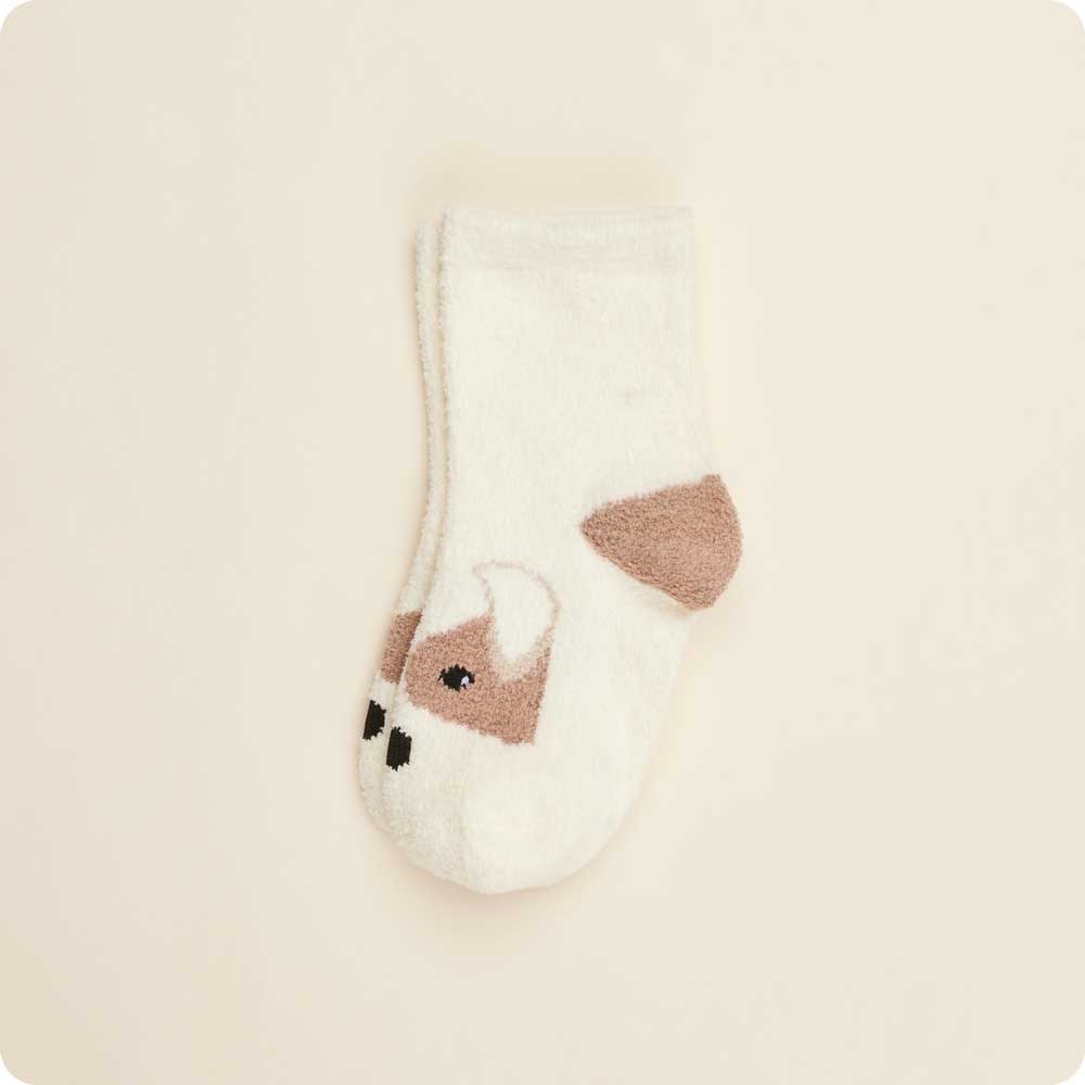 Kids Puppy Crew Slipper Socks