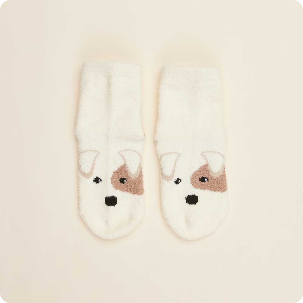 Kids Puppy Crew Slipper Socks
