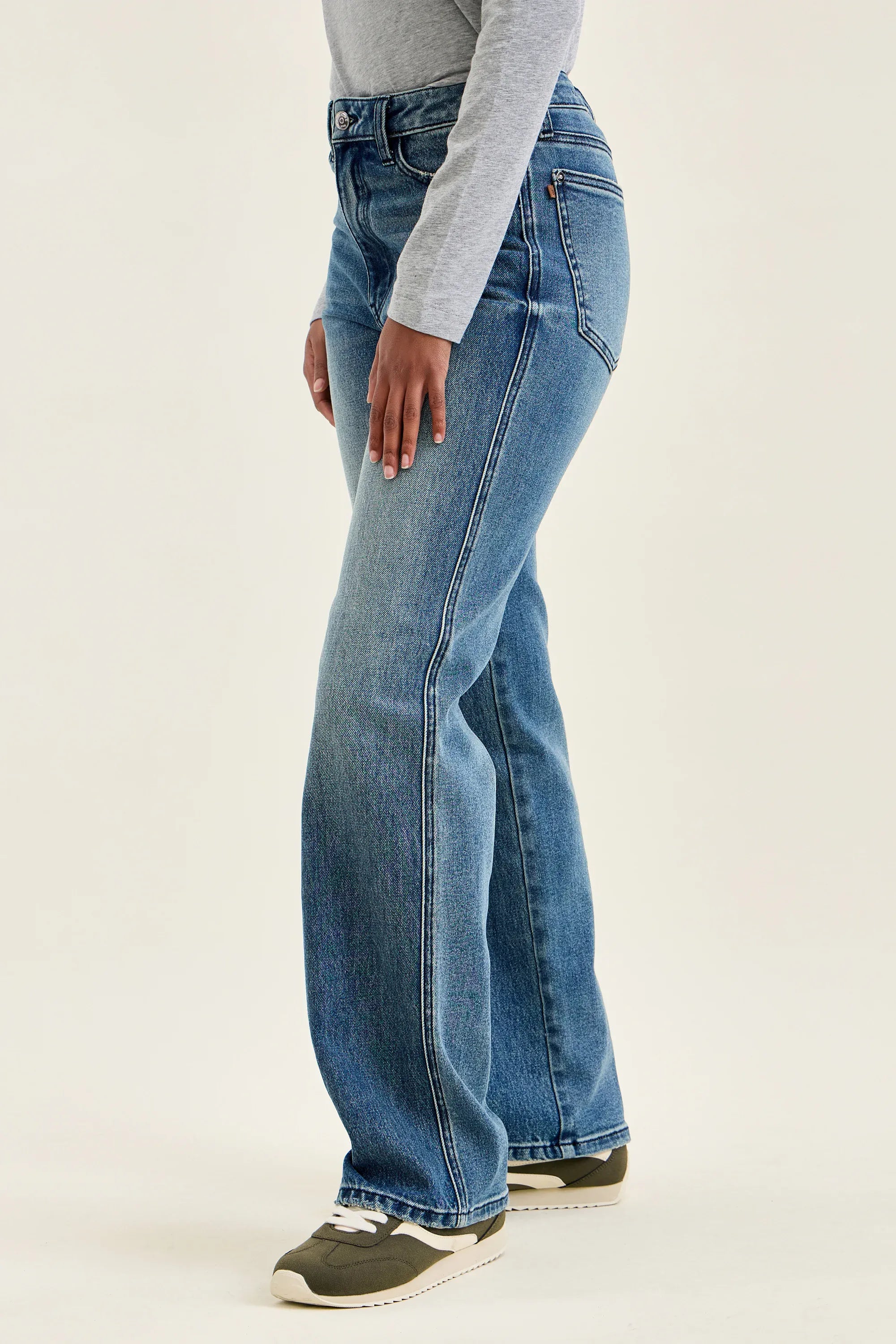 Kimberly Straight High Waist Indigo Judy Blue Jeans