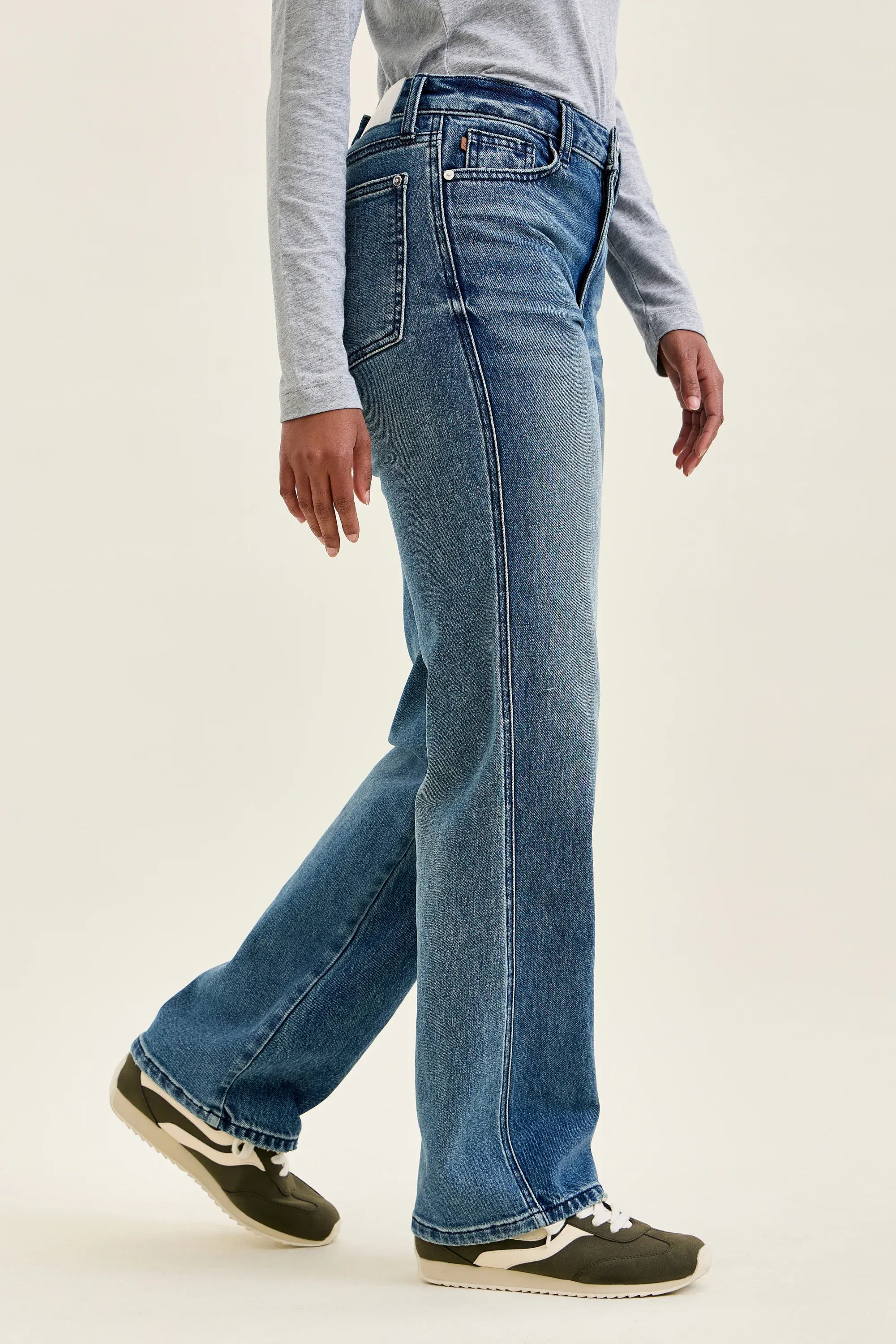 Kimberly Straight High Waist Indigo Judy Blue Jeans