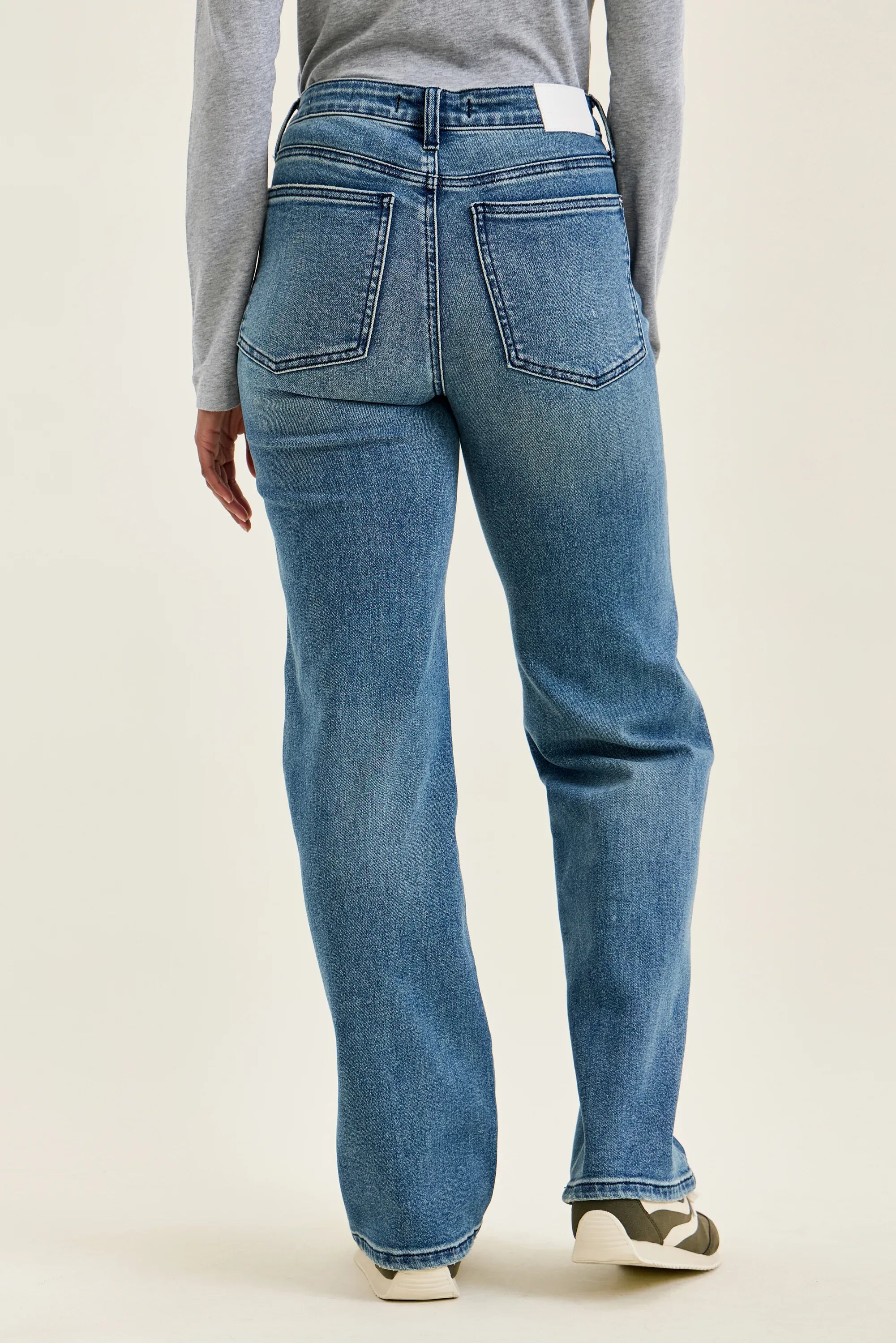 Kimberly Straight High Waist Indigo Judy Blue Jeans
