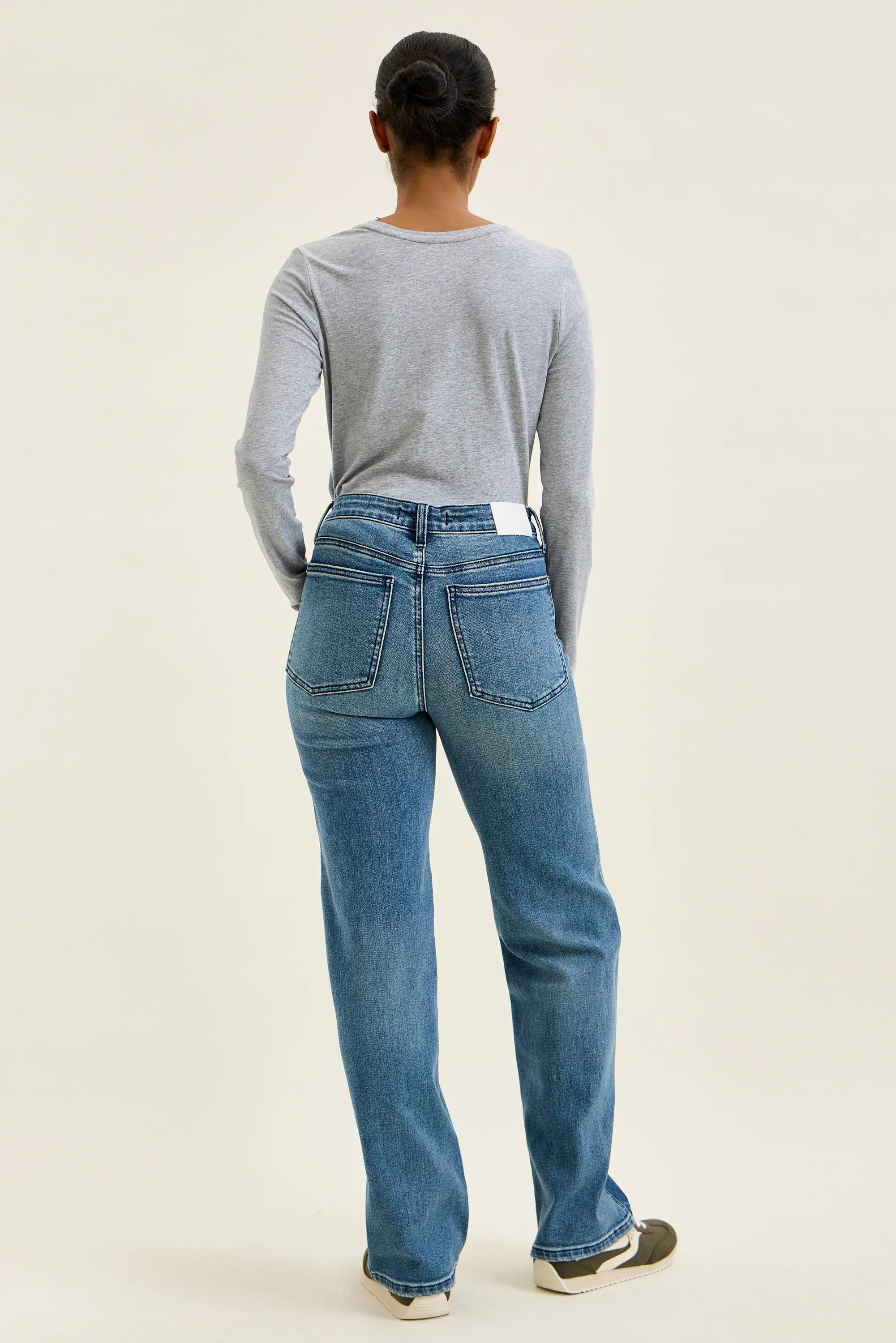 Kimberly Straight High Waist Indigo Judy Blue Jeans