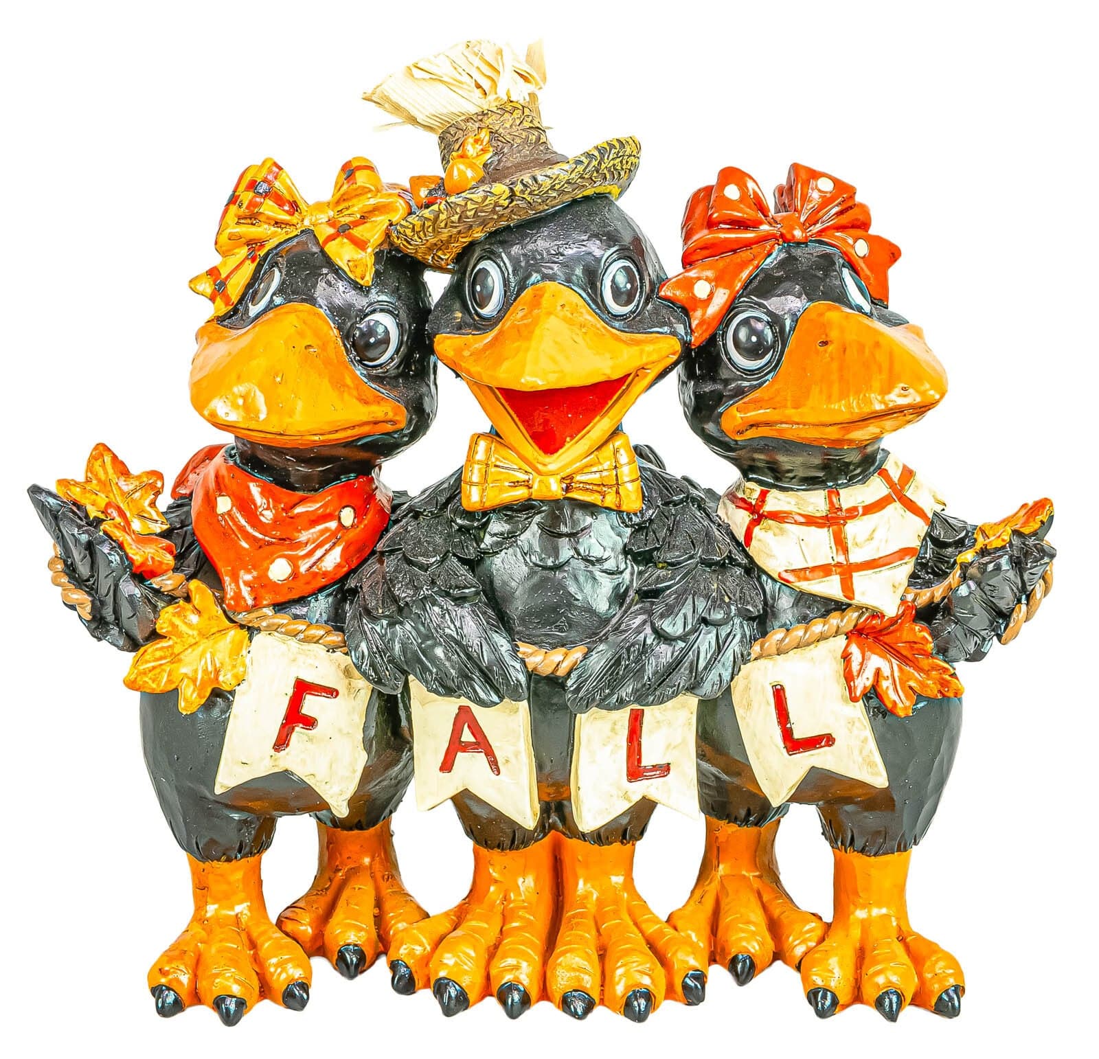 Hannah's Seasonal Decor Kooky Crow Trio