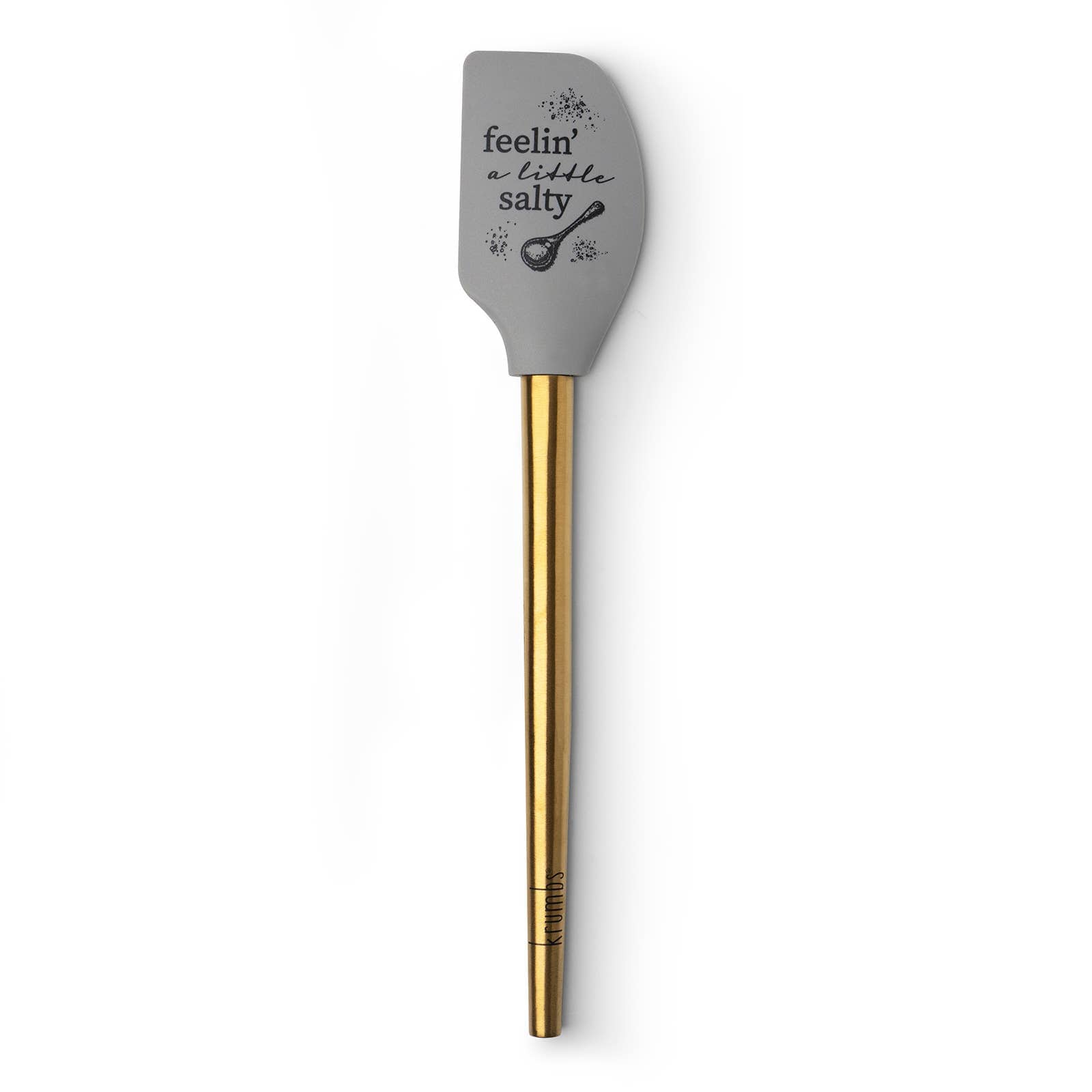 DM Merchandising Krumbs Kitchen Elements Spatula w/Metallic Gold Handle