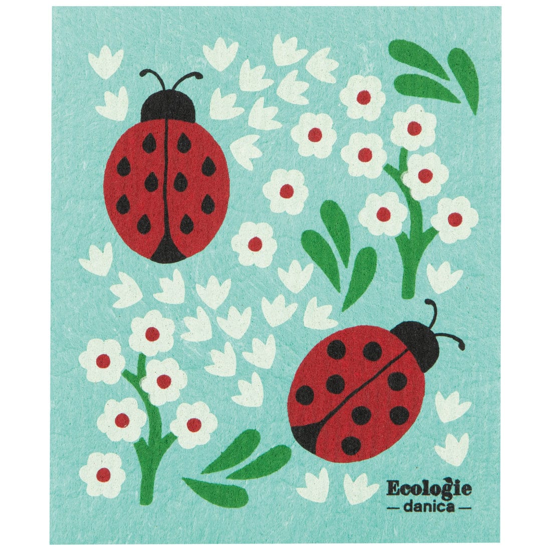 Ladybugs Swedish Sponge Cloths