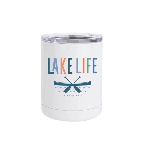 Creative Compass Tumbler Lake Life Straight Tumbler