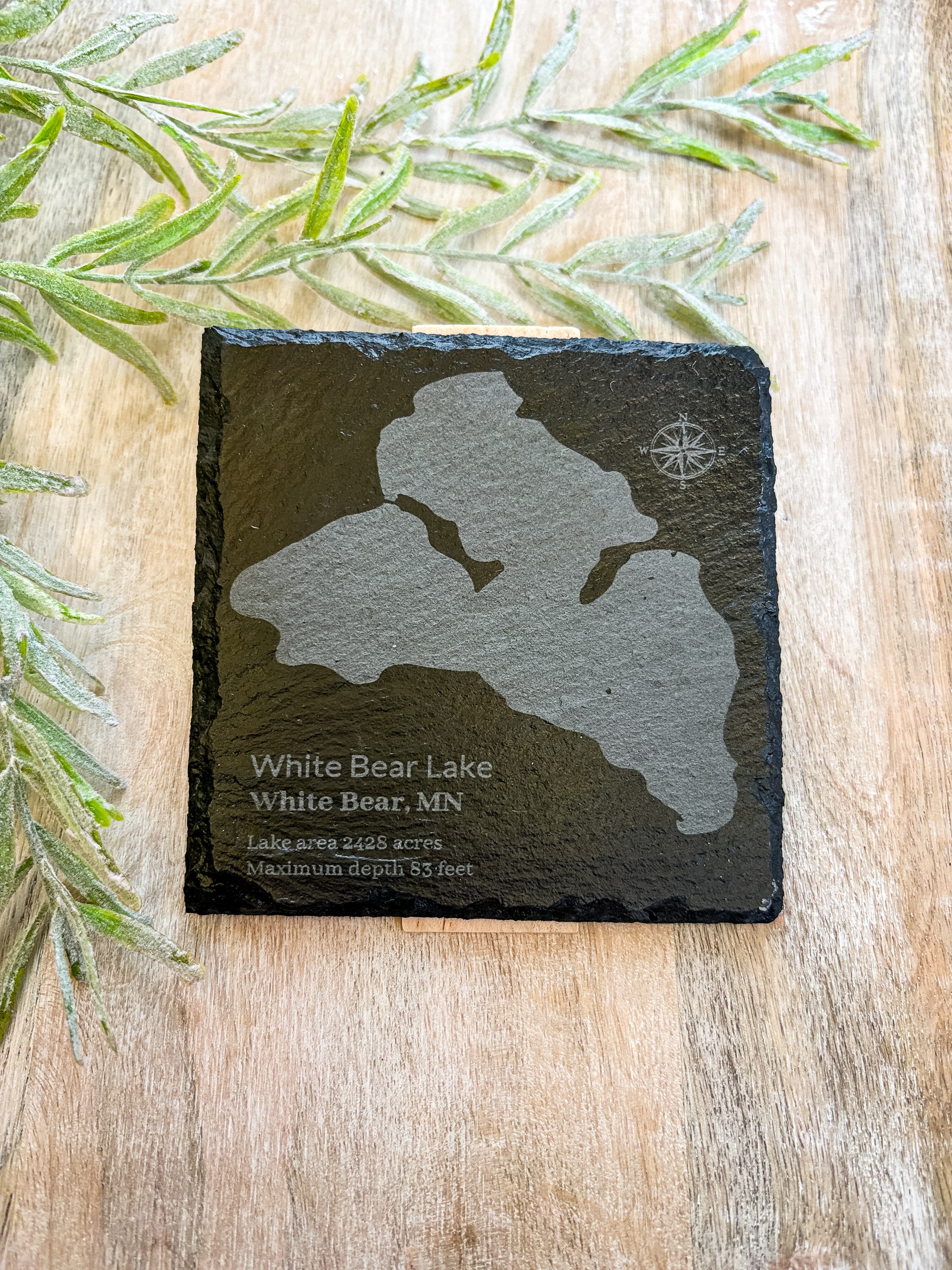 Lake Slate Coaster
