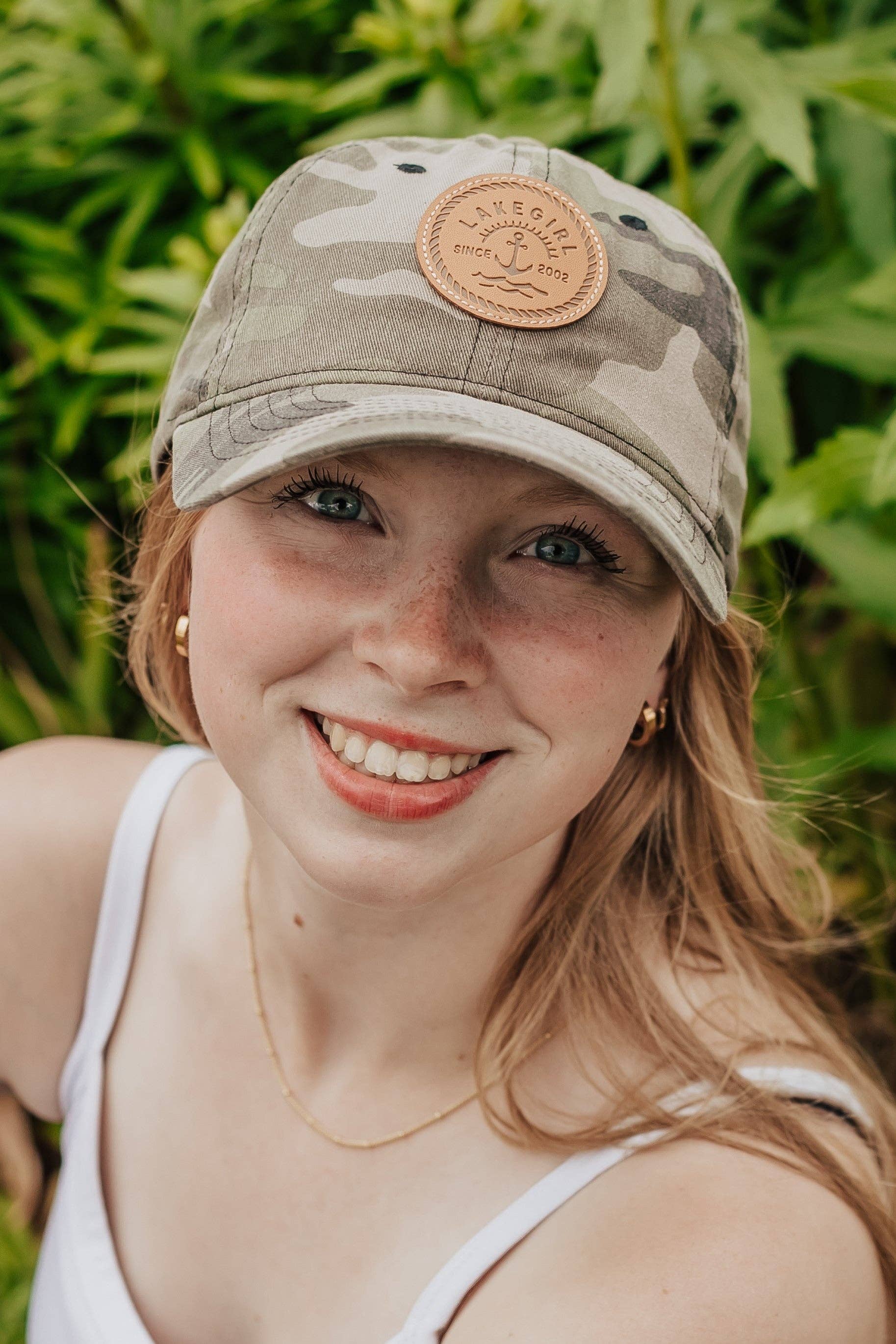 Lakegirl Lakegirl Washed Cotton Cap in Camo