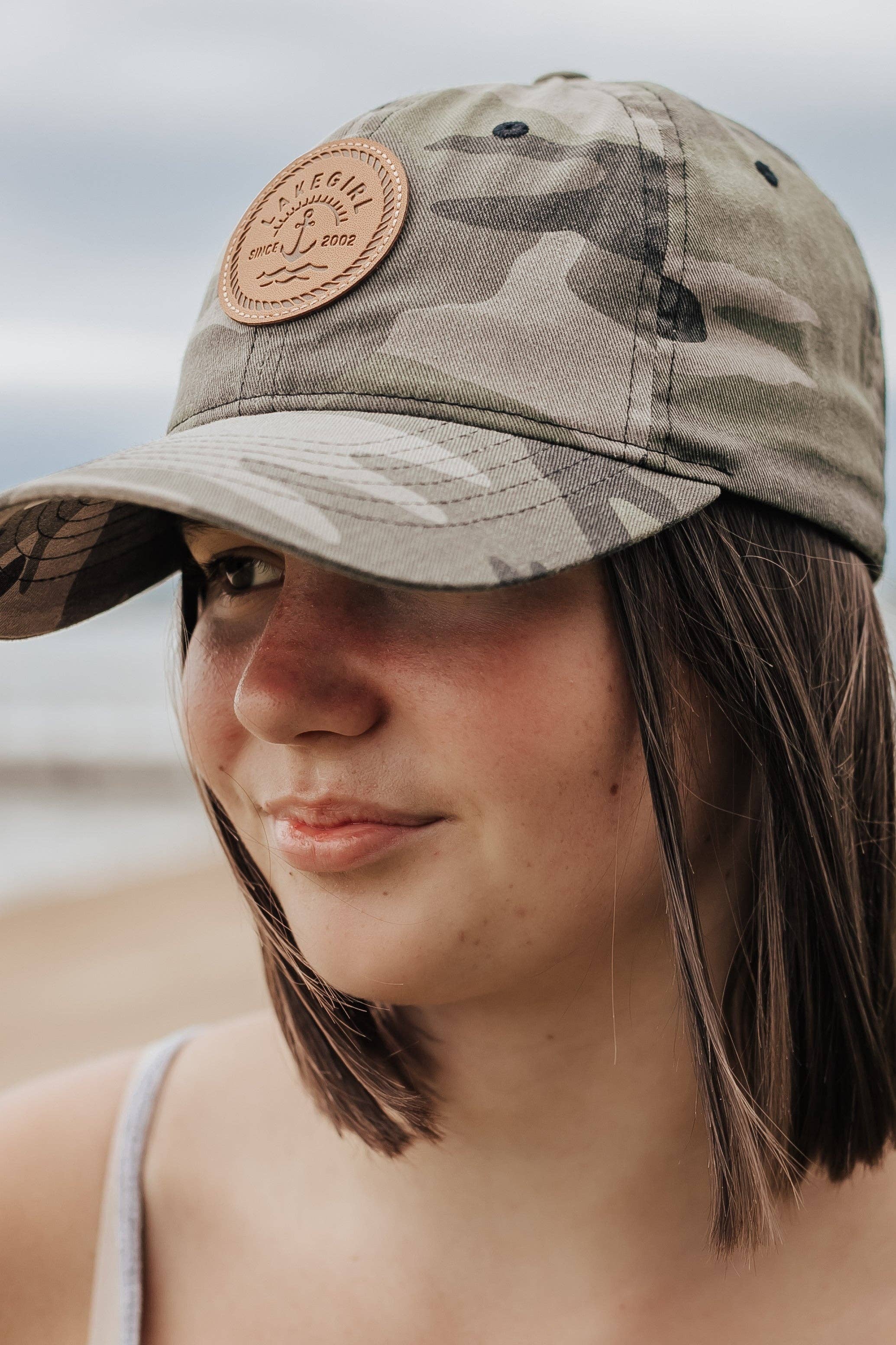 Lakegirl Lakegirl Washed Cotton Cap in Camo
