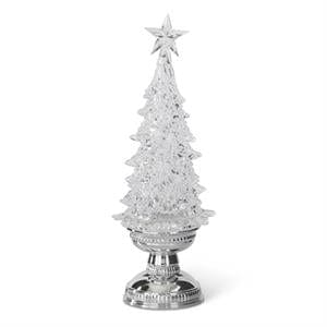 K&K Seasonal Decor LED Clear Christmas Tree