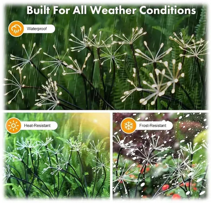 LED Solar Dandelion Stakes