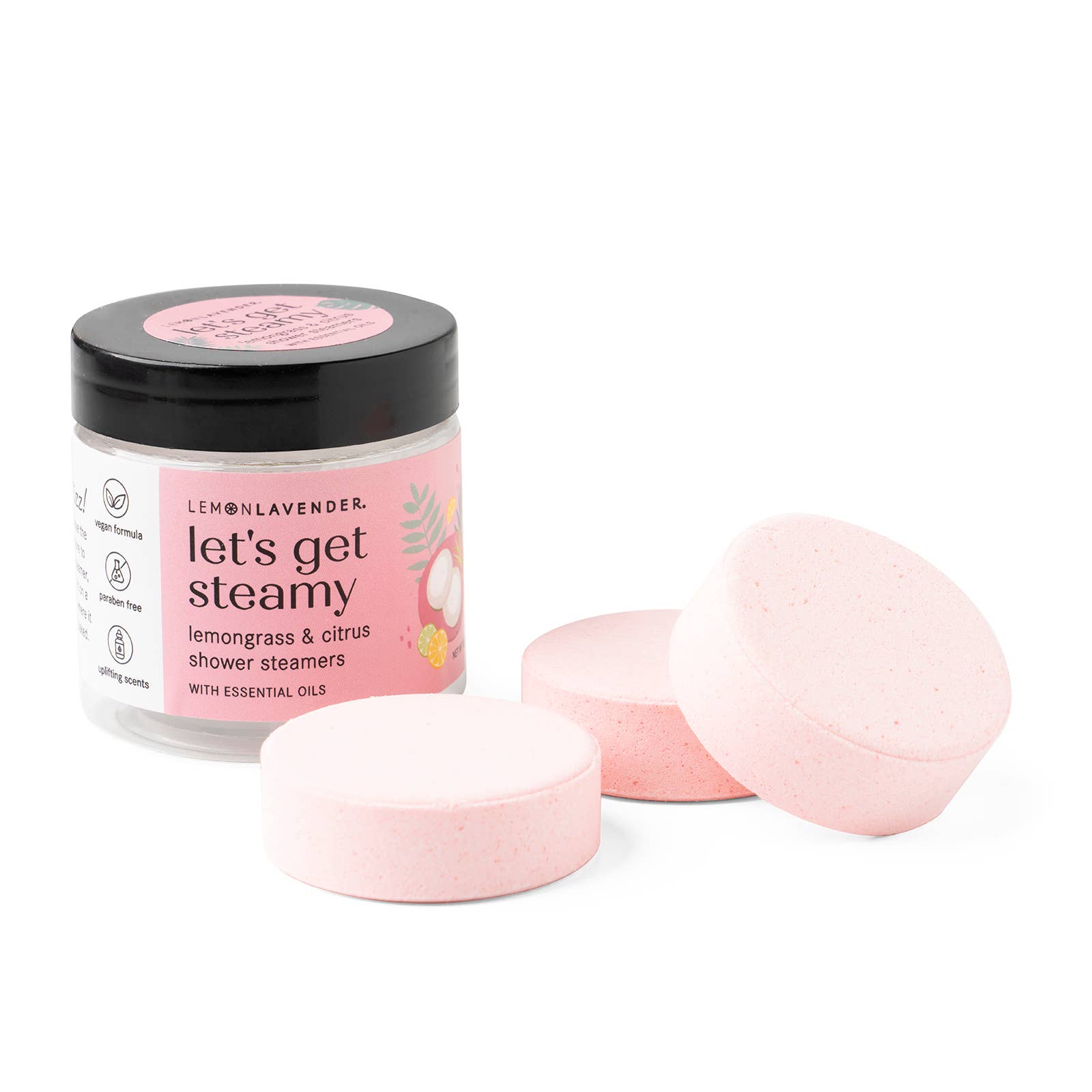 Lemon Lavender Shower Bombs - 3 pack