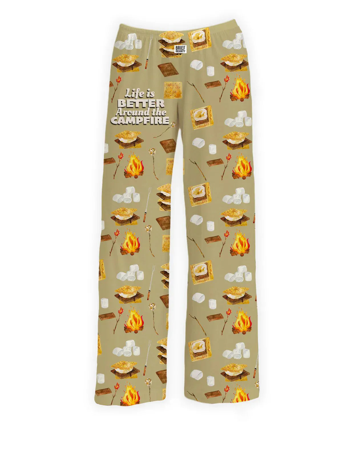 Life Is Better Around The Campfire S'more Lounge Pants
