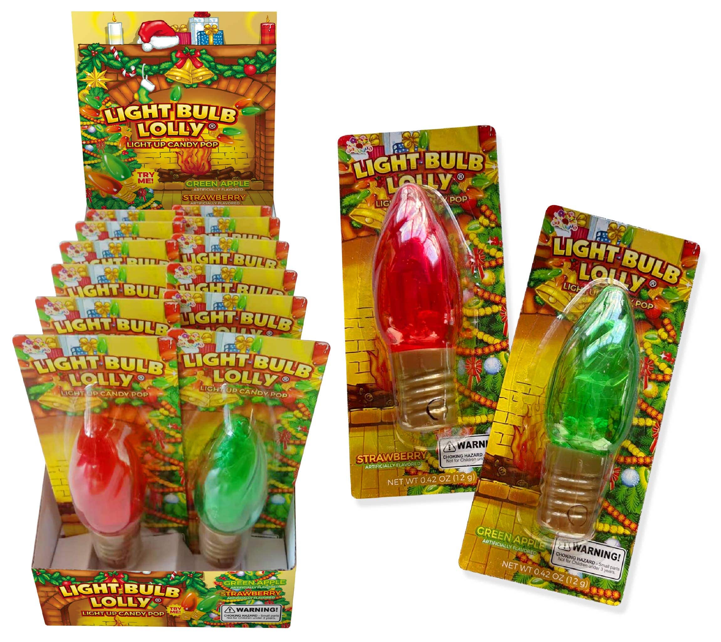 Grandpa Joe's Candy Shop candy Light Bulb Lollies