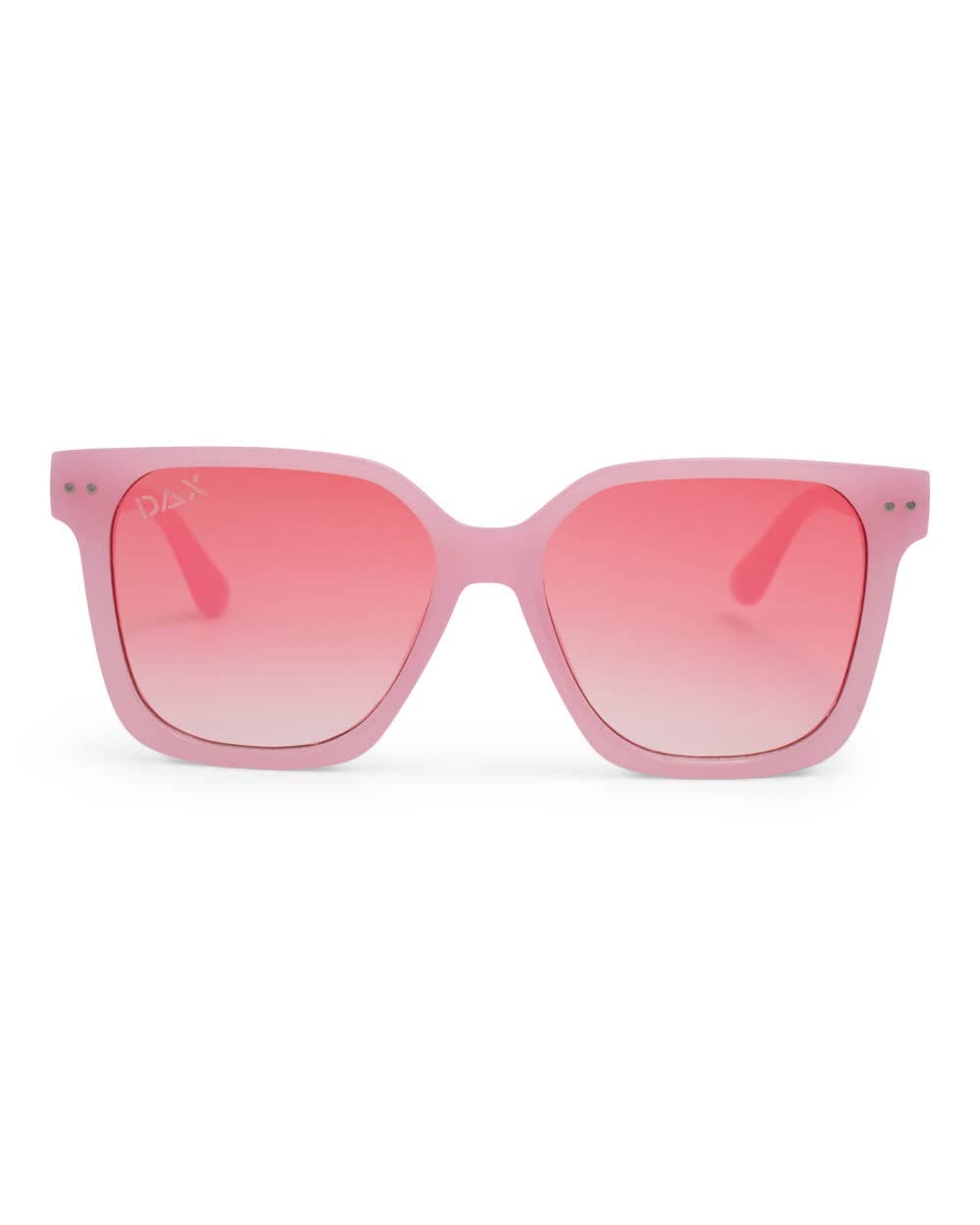 Linny - Women's Oversized Horn Frame Sunglasses: Blue