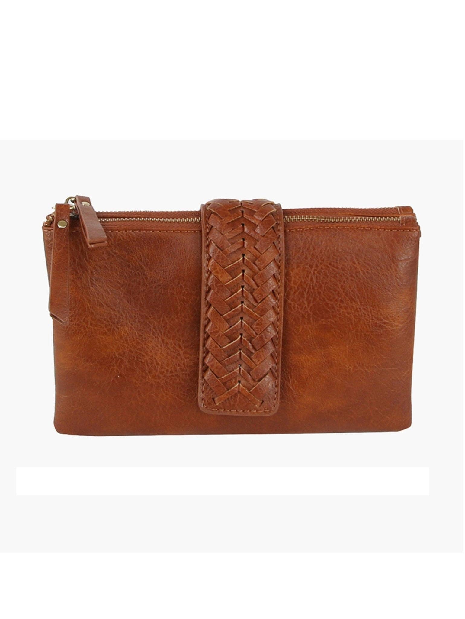 Lisa Braided Crossbody Purse