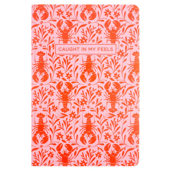 Karma notebook Lobster "Caught In My Feels" Notebook
