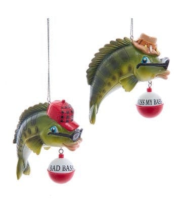 Lodge Bass Fish Ornament