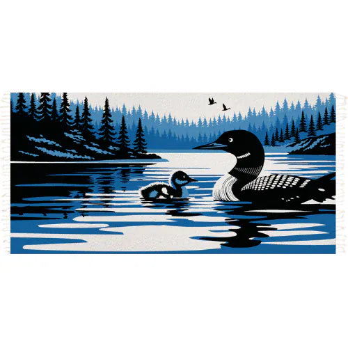 Humble Roots Boutique Beach Towel Loon Shaka Love Turkish Towel