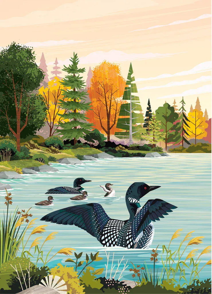 Loons On The Lake Puzzle