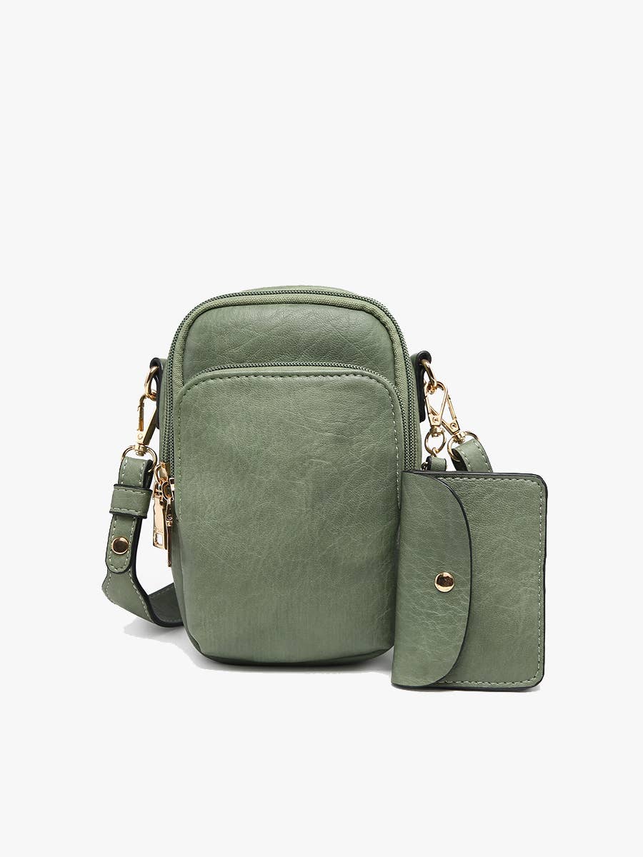 Parker 3 Compartment Crossbody w/ Pouch