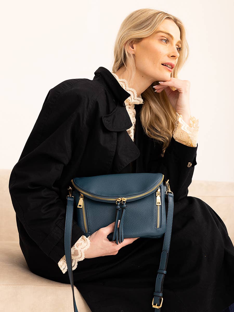 Aubree Flapover Crossbody Bag