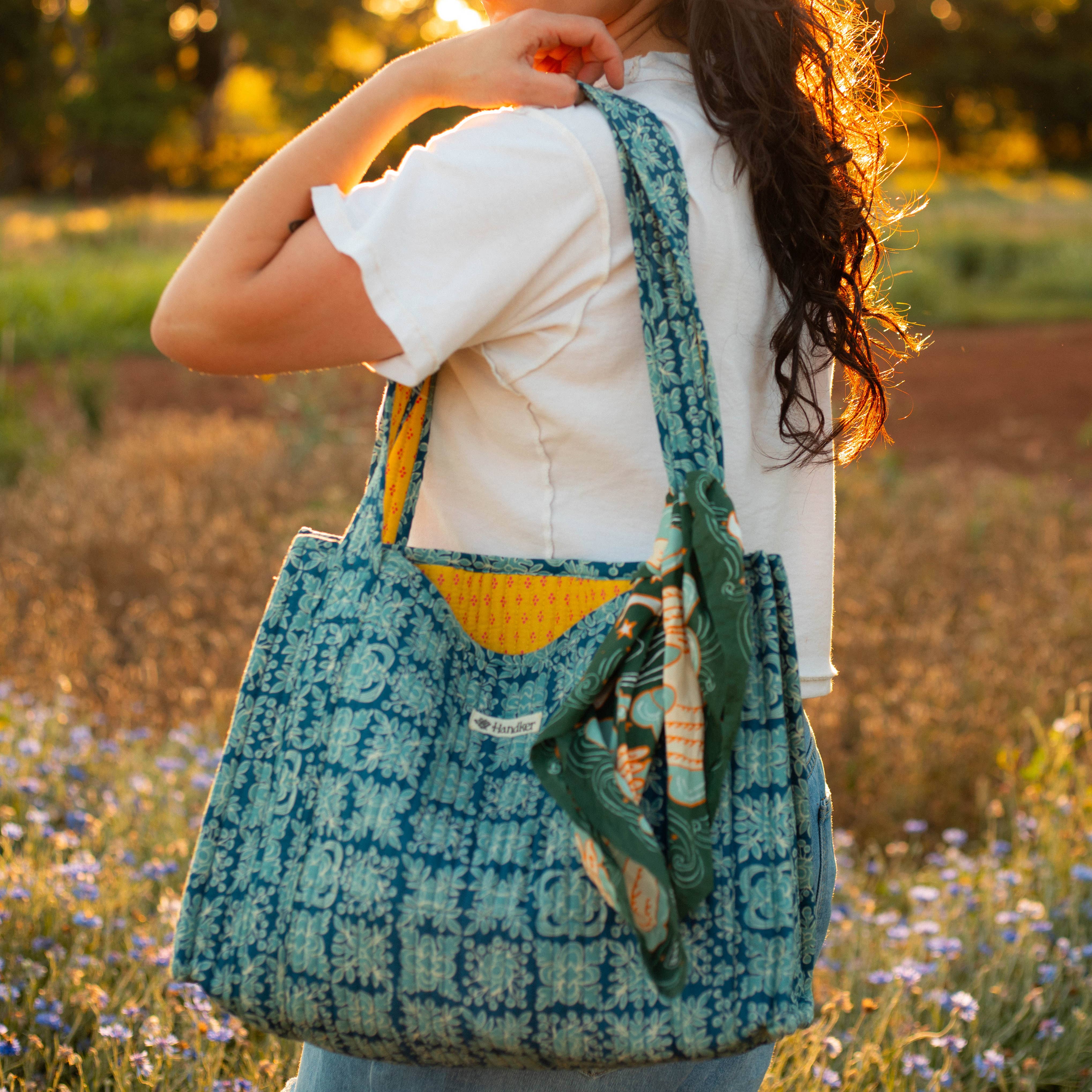 Maggie Quilted Tote