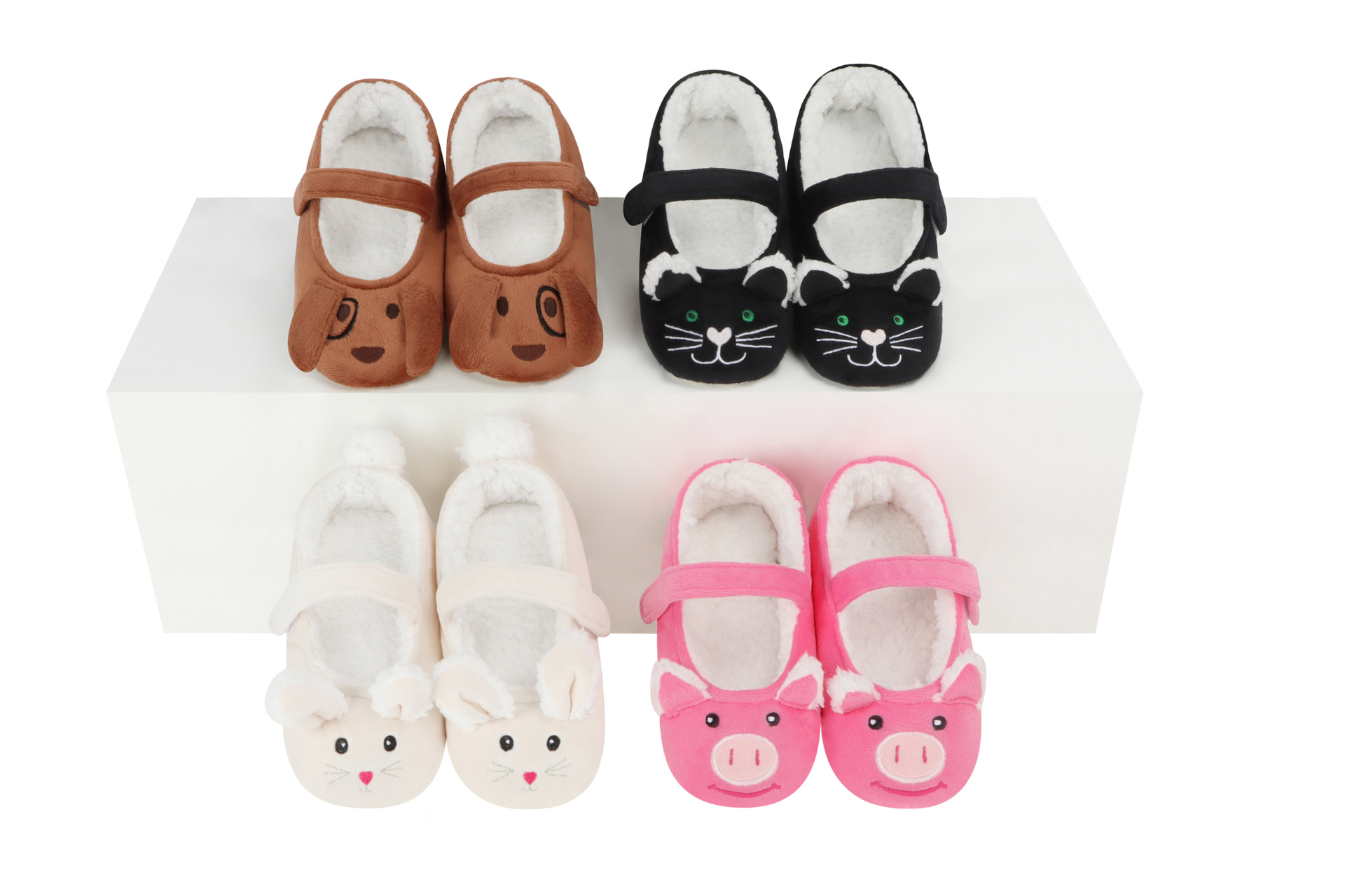 Snoozies animal slippers hot sale