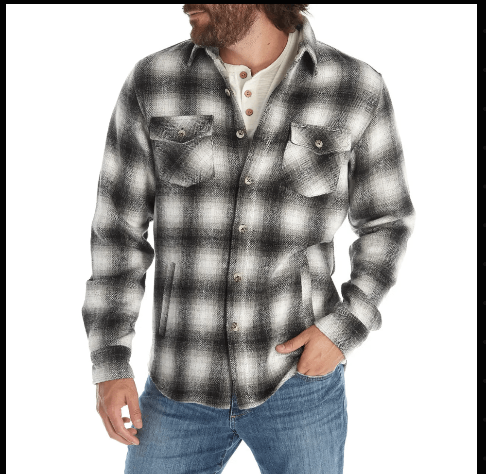 Men's Plaid Shacket