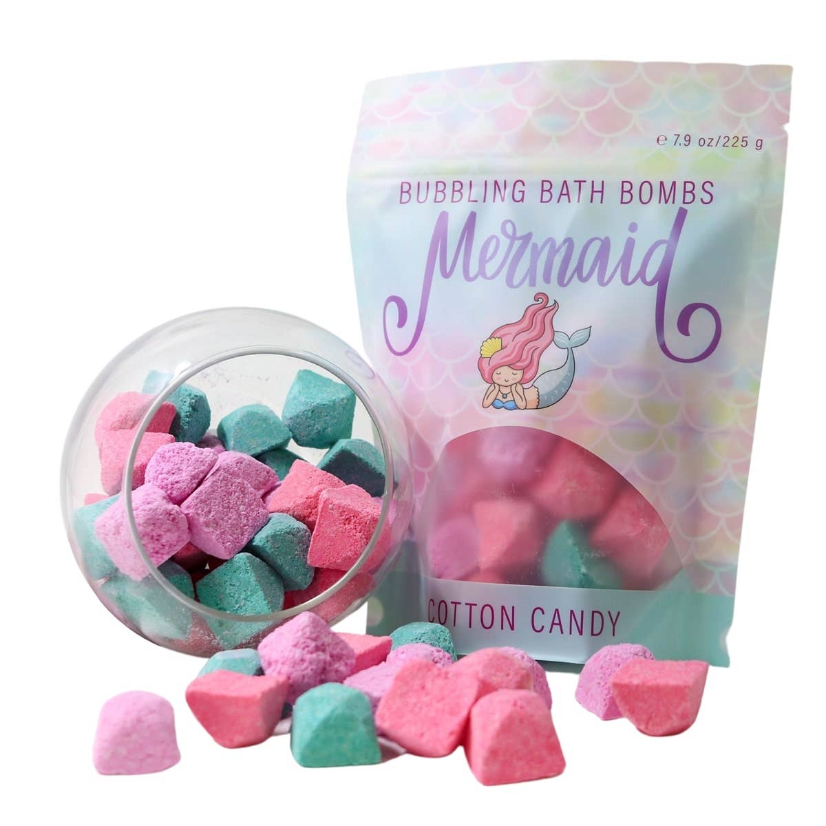 Mermaid Kids Bubble Bath Bombs