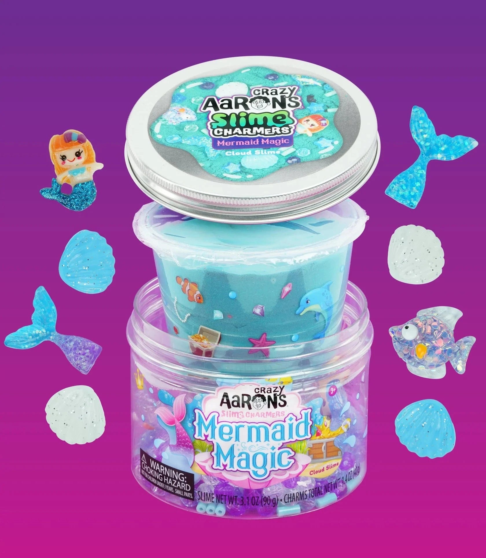 Crazy Aarons Putty Mermaid Magic Crazy Aarons Cloud Slime