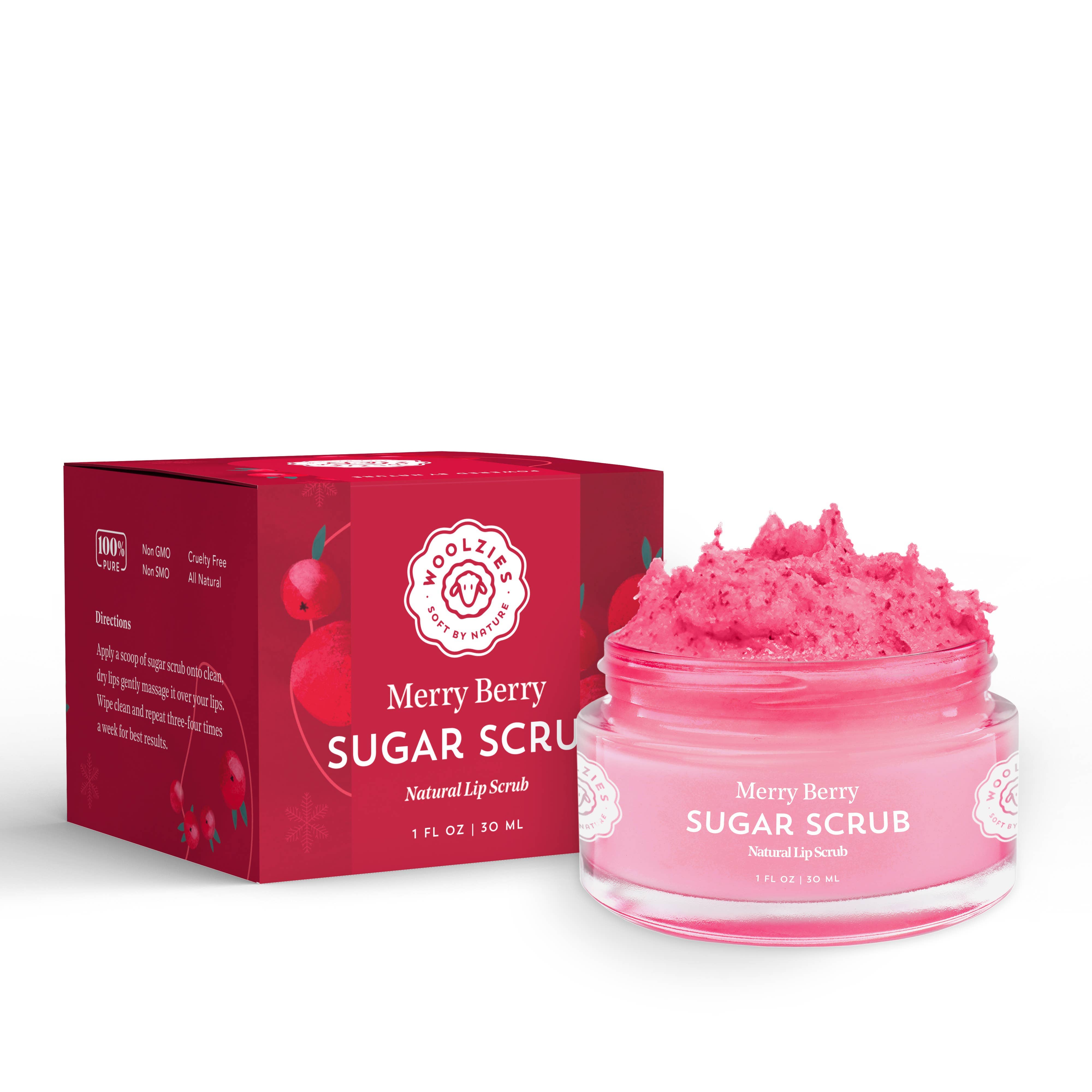 Woolzies Merry Berry Sugar Scrub 1oz.