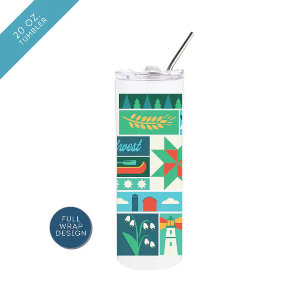 Midwest Summer Insulated Tumbler