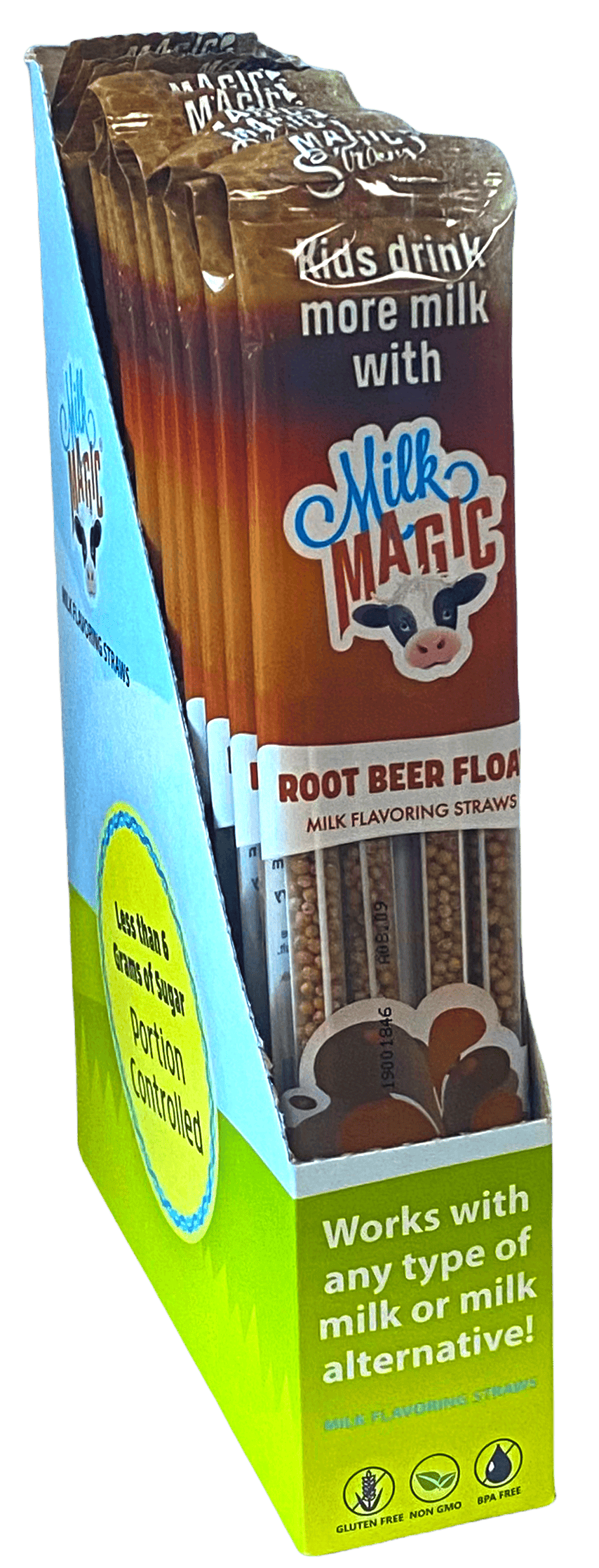 Magic Straws Milk Magic Root Beer Float