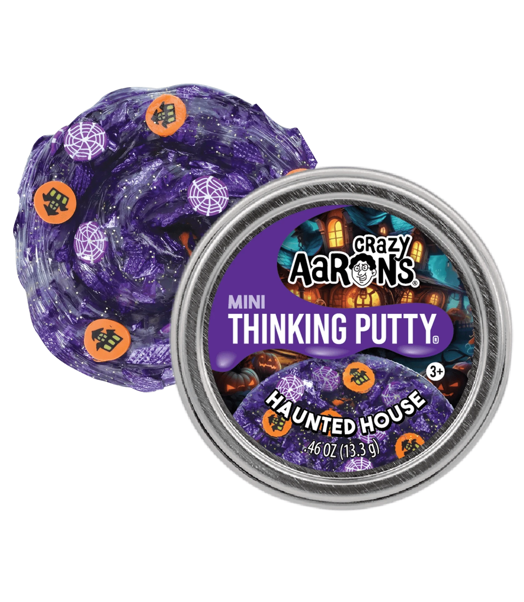 Crazy Aarons Putty Skeleton Mini Halloween Aarons Thinking Putty