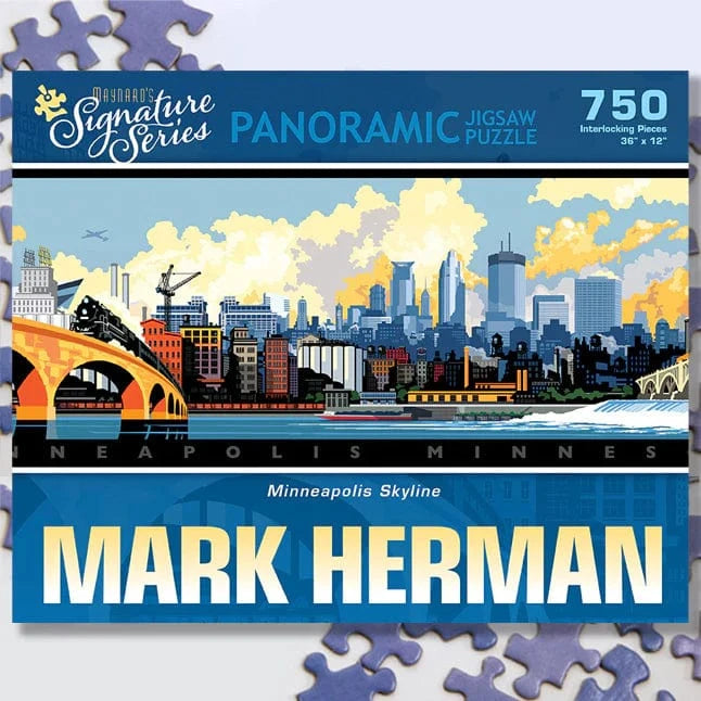 Minneapolis Skyline Puzzle