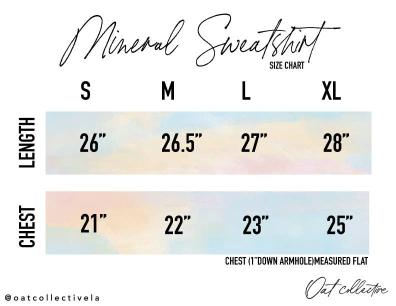 OAT COLLECTIVE Crewneck Minnesota Loon Mineral Crewneck