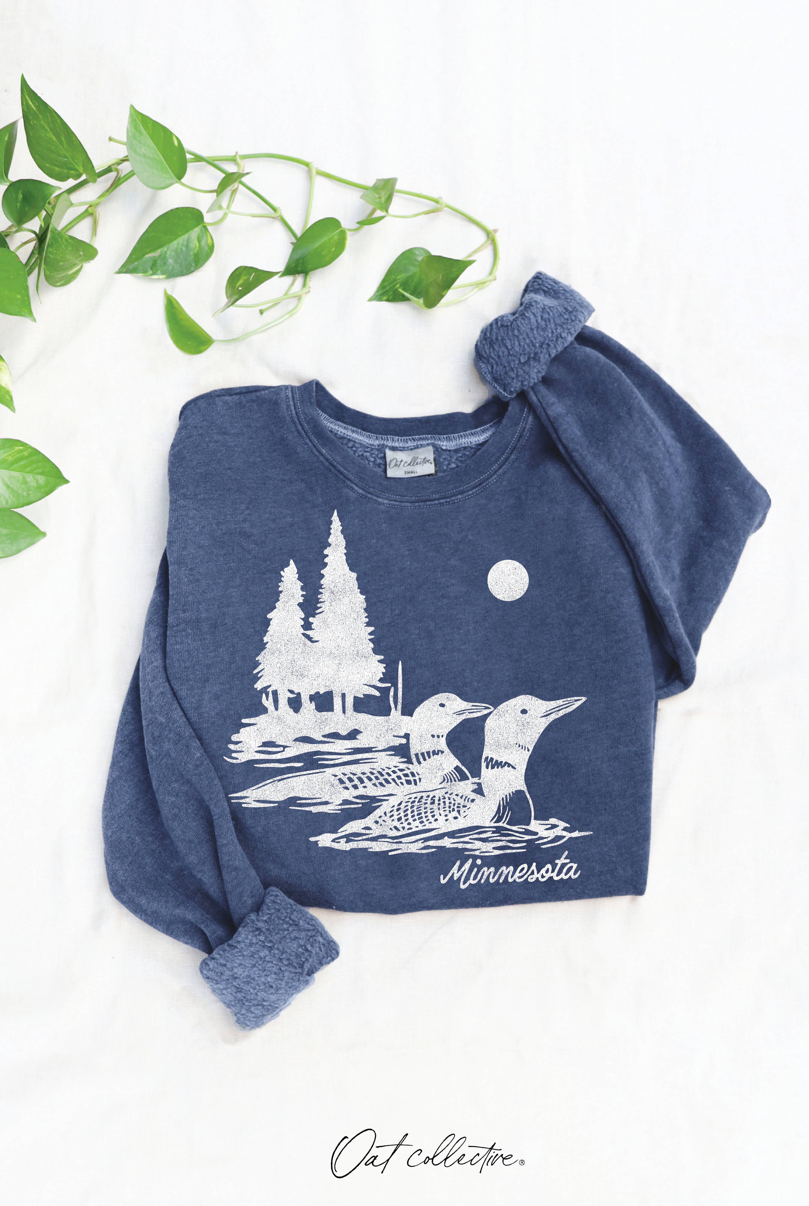 Minnesota Loon Mineral Crewneck