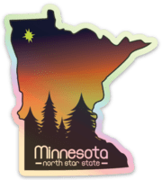 Minnesota North Star Sticker