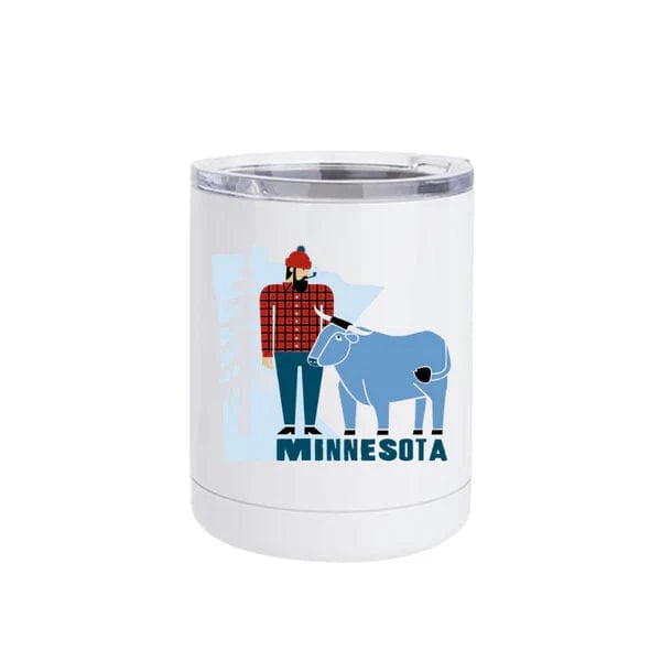 Minnesota Paul Bunyan + Babe Straight Tumbler