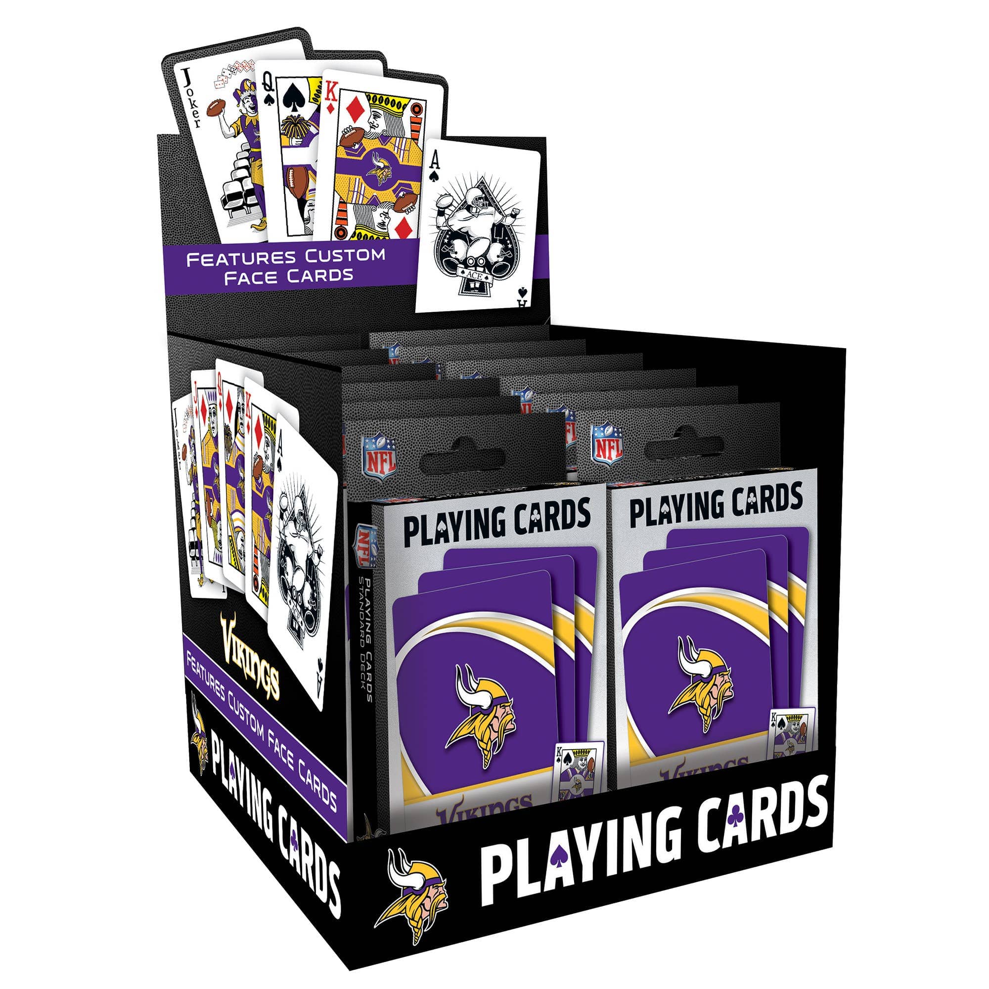 Masterpieces Puzzles Minnesota Vikings Playing Cards