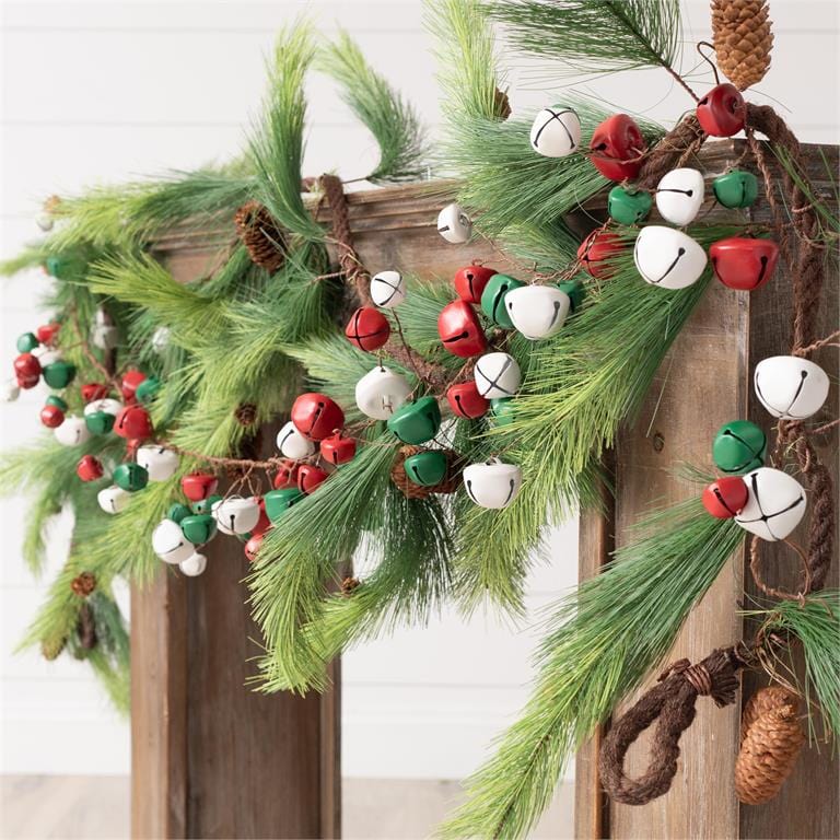 Mixed Color Jingle Bells Garland