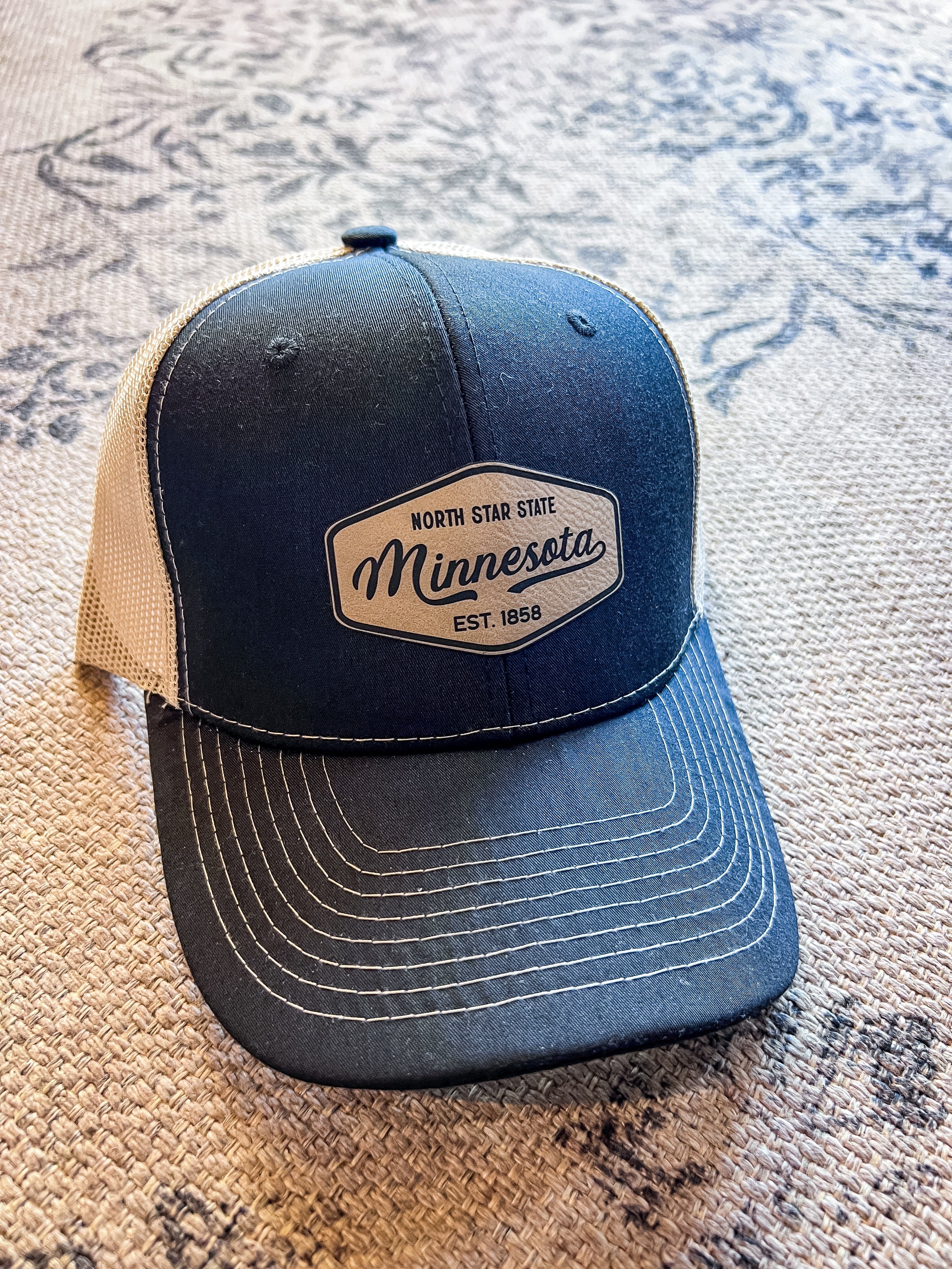 Humble Roots Boutique Beanie MN North Star State Baseball Hat