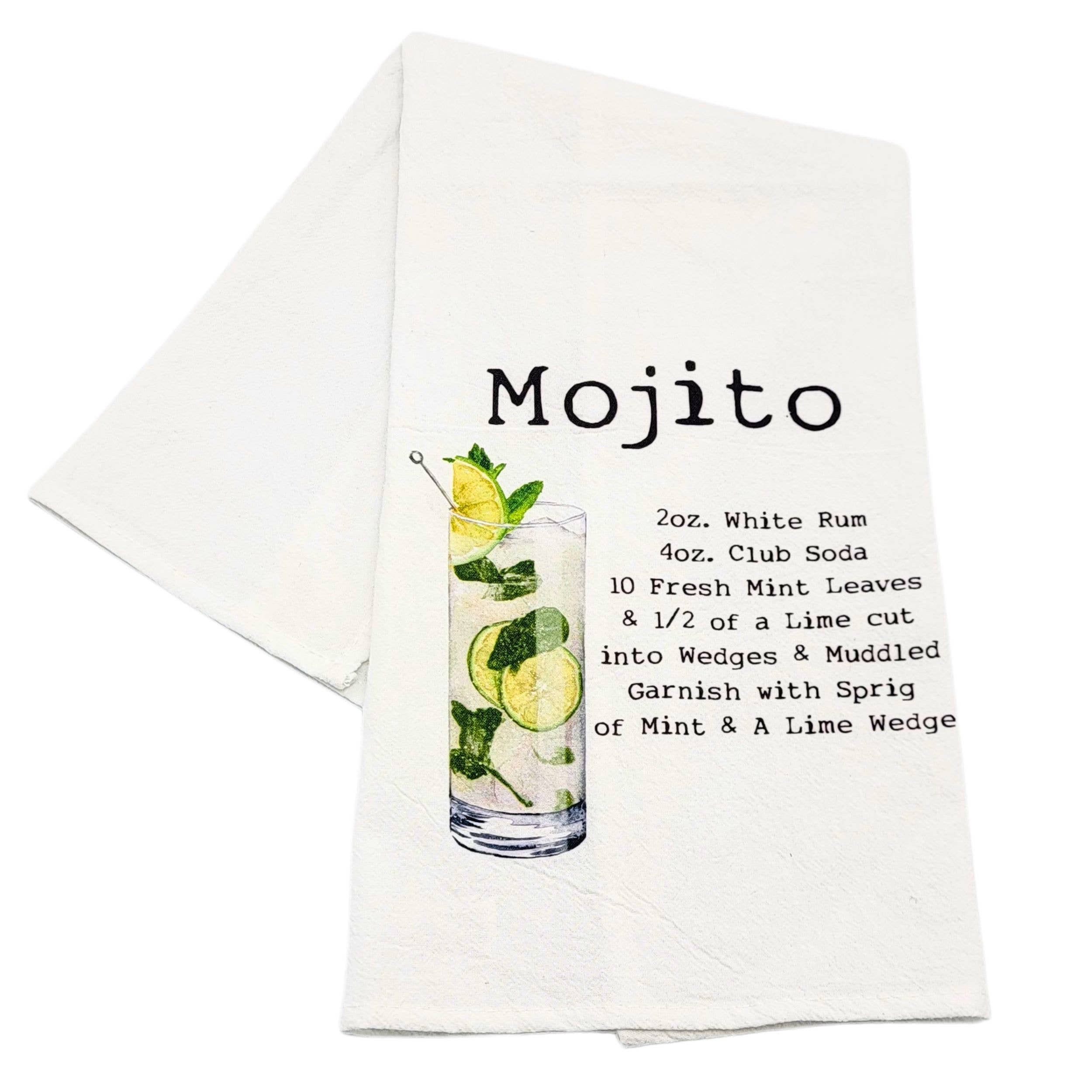 Mojito Cocktail Bar Towel